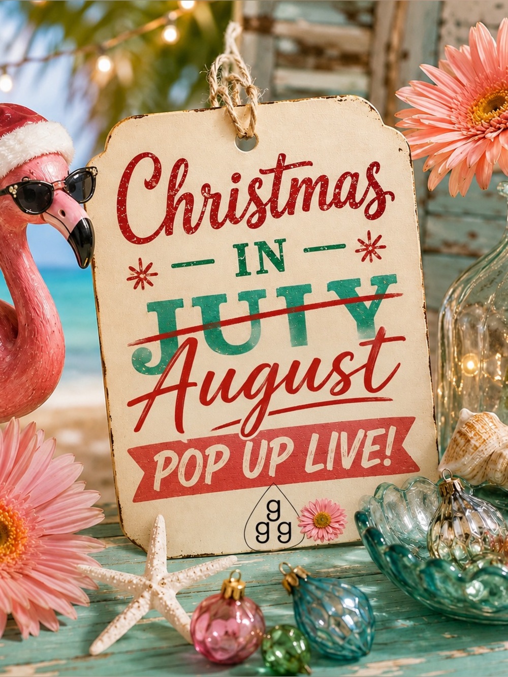 🎄 Christmas in July Pop-Up LIVE | Vintage Treasures, Swarovski, Glass & More! 🎁✨